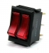 HDKWS2112 Wipschakelaar 2x aan/uit met neon controlelamp