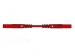 HM0411S100 CONTACTBESCHERMDE MEETLEIDING 4mm 100cm / ROOD (MLB/GG-SH 100/1)