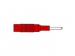 HM12T10 spuitgegoten verloopstuk 2mm naar 4mm / rood (MZS 2)