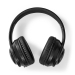 Draadloze Over-ear Koptelefoon | Maximale batterijduur: 16 uur | Ingebouwde microfoon | Drukbediening | Ondersteuning voor spraakbesturing | Volumebediening | Inclusief reiskoffer | Zwart
