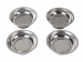 SET MAGNEETSCHAALTJES - ROND - 4 st.