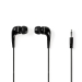 HPWD1001BK Bedrade Koptelefoon | 3,5 mm | Kabellengte: 1.20 m | Volumebediening | Zwart
