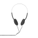 HPWD1101BK Bedrade On-ear Koptelefoon | 3,5 mm | Kabellengte: 1.20 m | Zwart