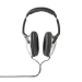 HPWD1200BK Bedrade Over-ear Koptelefoon | Kabellengte: 2.70 m | Volumebediening | Zilver / Zwart