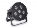 HQLP10007 PLATTE PAR - 5 x 3 W RGB-LED + 1 UV-LED