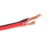 LUIDSPREKERKABEL - ROOD/ZWART - 2 x 1.50 mm² - 100 m