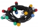 HQPL11010 LED-FEESTSLINGER met 20 GEKLEURDE LED-LAMPEN
