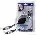 Digitale Audiokabel TosLink Male - TosLink Male 10.0 m Donkergrijs