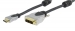 High Speed HDMI Kabel HDMI-Connector - DVI-D 18+1-Pins Male 20.0 m Donkergrijs
