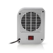 Keramische PTC-Ventilatorkachel | 750 / 1500 W | 2 Verwarmingsmodi | Oververhittingsbeveiliging | Omvalpreventie