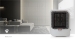 Keramische PTC-Ventilatorkachel | 750 / 1500 W | 2 Verwarmingsmodi | Oververhittingsbeveiliging | Omvalpreventie