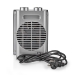 Keramische PTC-Ventilatorkachel | 1000 / 1500 W | 2 Verwarmingsmodi | Instelbare thermostaat | Oververhittingsbeveiliging | Omvalpreventie