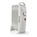 Mobiele Olieradiator | 500 W | 5 Vinnen | Instelbare thermostaat | 1 Warmte Stand | Wit