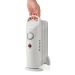 Mobiele Olieradiator | 500 W | 5 Vinnen | Instelbare thermostaat | 1 Warmte Stand | Wit