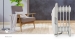 Mobiele Olieradiator | 500 W | 5 Vinnen | Instelbare thermostaat | 1 Warmte Stand | Wit
