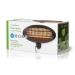 Patio Verwarmer | 2000 W | 3 Warmte Standen | Wandmontage | IP34 | Zwart