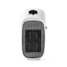 Plug-In Verwarming | 400 W | Instelbare thermostaat | Temperatuurbereik: 15 - 45 °C | LCD | Oververhittingsbeveiliging | Uitschakeltimer: 12 u | Wit / Zwart