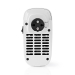 Plug-In Verwarming | 400 W | Instelbare thermostaat | Temperatuurbereik: 15 - 45 °C | LCD | Oververhittingsbeveiliging | Uitschakeltimer: 12 u | Wit / Zwart