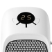 Plug-In Verwarming | 400 W | Instelbare thermostaat | Temperatuurbereik: 15 - 45 °C | LCD | Oververhittingsbeveiliging | Uitschakeltimer: 12 u | Wit / Zwart