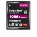 INCF128G1066X CompactFlash 128GB Ultimapro 1066x Geheugenkaart
