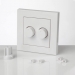 ION Afdekplaat LED Duo Dimmer Wit