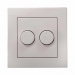 ION Afdekplaat LED Duo Dimmer Wit