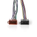 ISOCSO16PVA ISO-Kabel voor Autoradio | Sony | 0.15 m | Rond | PVC | Polybag