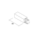 FT23000241 Ivela 3-fase vierkant voeding aarde rechts wit 7652-10-W31