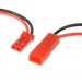 JST 2-polige Voedingsconnector (Male + Female) 20cm kabel