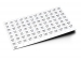 SET SMD E-12 WEERSTANDEN - 1700 st. - 1,0R tot 10M - 0603