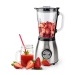 Blender | 800 W | 1.5 l | Glas | 2-Snelheden | Zilver / Zwart