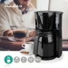 KACM250EBK Koffiezetapparaat | Maximale capaciteit: 1.0 l | Aantal kopjes tegelijk: 8 | Zwart