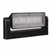 BK47355 KANTELBAAR LED BUITENARMATUUR WL12 WANDLAMP ZWART