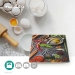 Keukenweegschaal | Digitaal | Glas / Kunststof | Multicolour