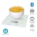SmartLife-keukenweegschaal | Bluetooth® | Glas / Kunststof | Wit
