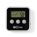 Vleesthermometer | Alarm / Timer | LCD-Scherm | 0 - 250 °C | Zilver / Zwart