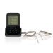 KATH107GY Vleesthermometer | Alarm / Draadloos / Temperatuurinstelling / Timer | LCD | 0 - 250 °C | Zwart