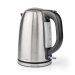 Waterkoker | 1.7 l | Roestvrij Staal | Zilver / Zwart | 360 graden draaibaar | Verborgen verwarmingselement | Strix®-controller | Droogkookbeveiliging