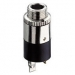 LUM-KLB4 Stereoconnector 3.5 mm Female Metaal Zilver