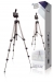 Camera/Video Statief Pan & Tilt 105 cm Zwart/Zilver