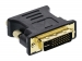 DVI-Adapter DVI-I 24+5-Pins Male - VGA Female 15-Pins Antraciet