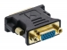 DVI-Adapter DVI-I 24+5-Pins Male - VGA Female 15-Pins Antraciet