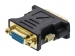DVI-Adapter DVI-I 24+5-Pins Male - VGA Female 15-Pins Antraciet