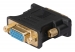 DVI-Adapter DVI-I 24+5-Pins Male - VGA Female 15-Pins Antraciet