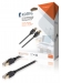 CAT6 F/UTP Netwerkkabel RJ45 (8/8) Male - RJ45 (8/8) Male 20.0 m Antraciet