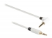 Stereo Audiokabel 3.5 mm Male - 3.5 mm Male 0.50 m Wit