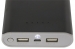 Draagbare Powerbank Lithium-Ion 15000 mAh USB Zwart