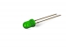 5mm standaard LED lamp groen diffuus