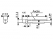 3mm LED water - helder - 1500 ~ 2000 mcd