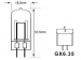 Osram model 64516 halogeenlamp 300W / 240V, GX6.35 JCD